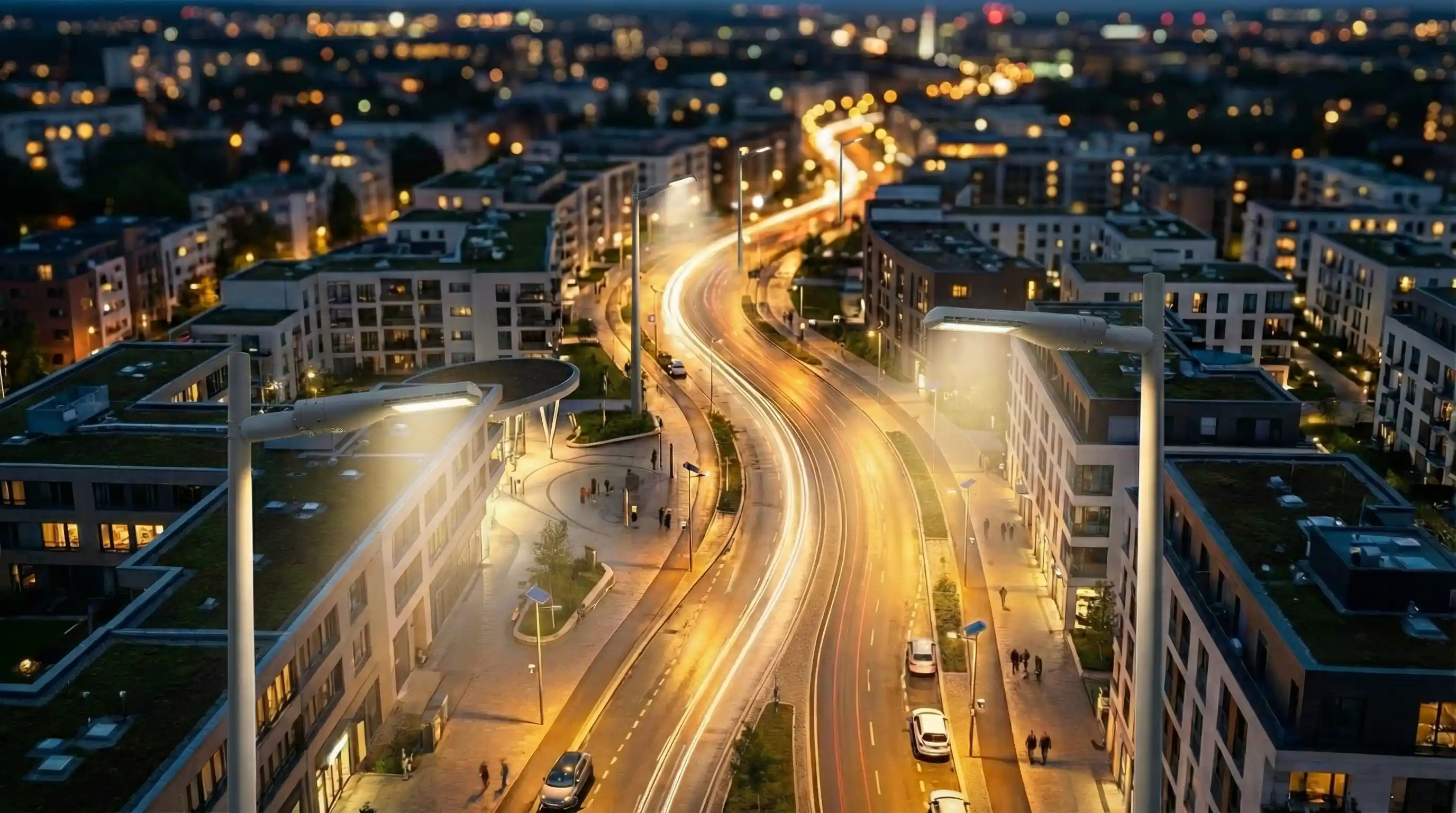 Streetlights background